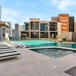 Lux Burj View Studio In Downtown 10 Min Dubai Mall