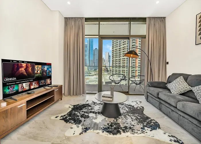 Lux Burj View Studio In Downtown 10 Min Dubai Mall
